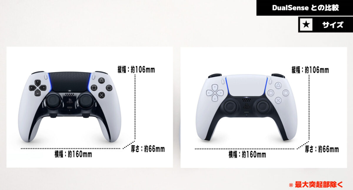 PS5のプロコン「DualSense Edge」のレビュー！ DualSenseと比較 