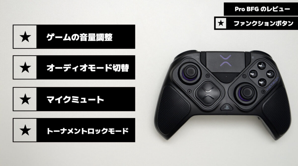 Victrix Pro BFG のレビュー！ PlayStation ライセンス商品