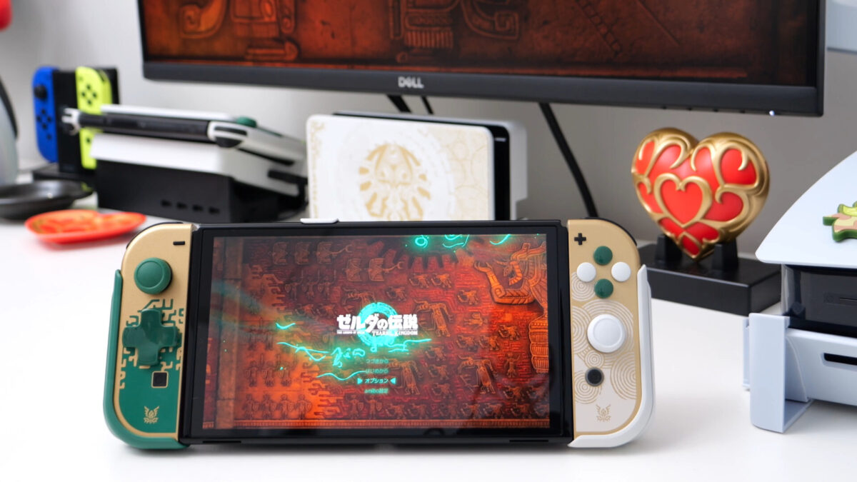 Skull & Co. Nintendo Switch・Switch有機ELモデル用 ゼルダの伝説ティアーズオブザキングダム限定「NeoGrip」のレビュー！