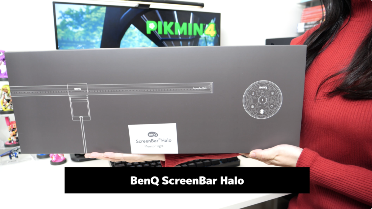 レビュー】BenQ ScreenBar Halo モニターライト 自動調光/無線リモコン