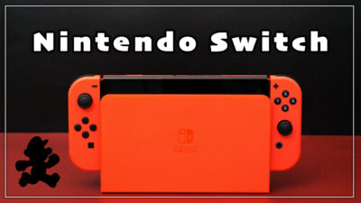 ゲームソフト/ゲーム機本体新品！Nintendo Switch 有機EL マリオレッド